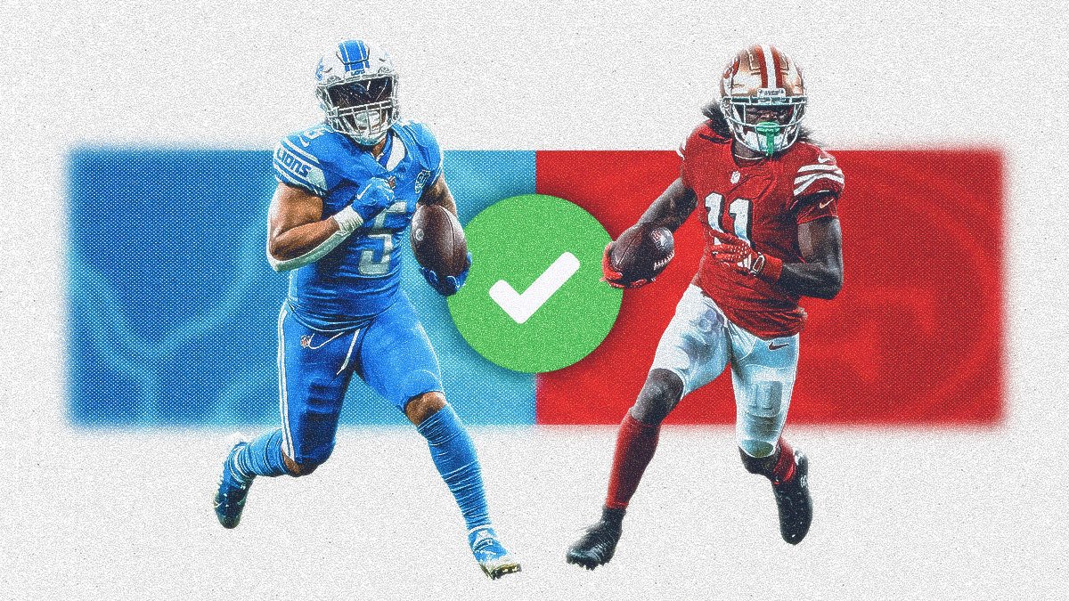 Gallant's Anytime TD Picks for Lions vs. 49ers Image