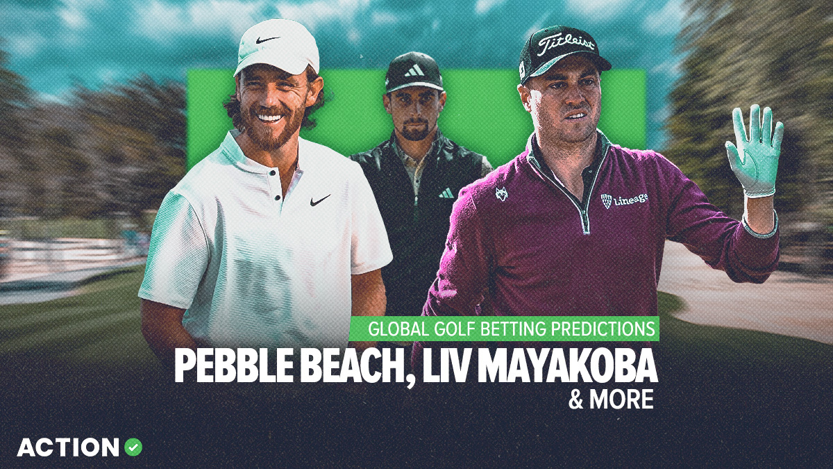 Global Golf Betting Predictions: Pebble Beach Pro-Am, LIV Mayakoba & More article feature image
