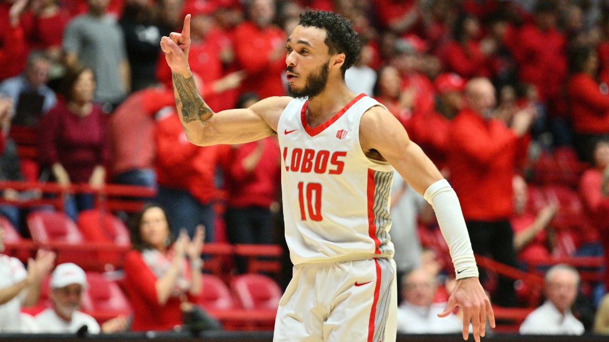College Basketball Odds, Pick for Utah State vs New Mexico article feature image