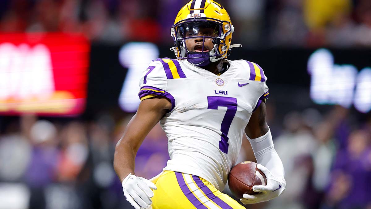 Report: Former LSU WR Kayshon Boutte Arrested on Illegal Gambling Charges article feature image