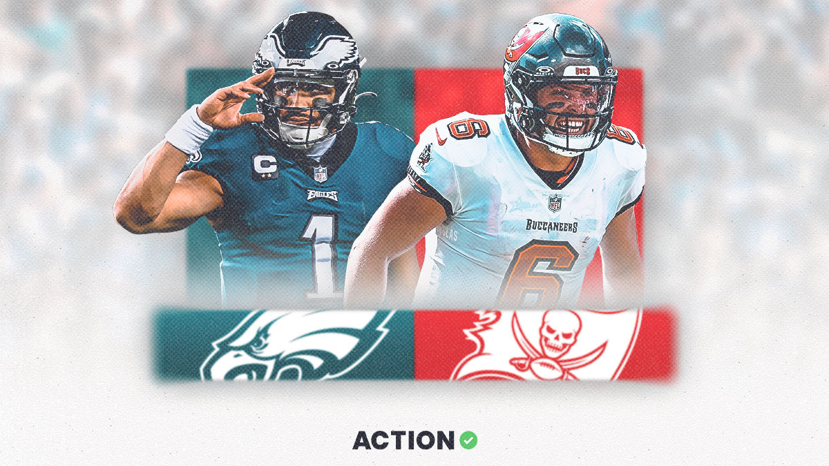 Eagles vs Buccaneers Odds, Wild Card Spread, Total | NFL Playoffs article feature image