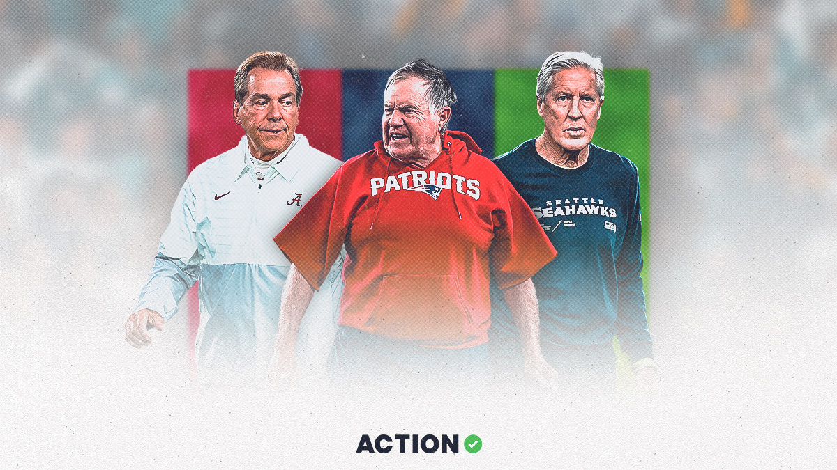 Betting on Bill Belichick, Pete Carroll, Nick Saban ATS Was Profitable Over the Years article feature image