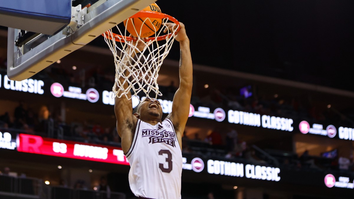 NCAAB Odds, Pick for Alabama vs Mississippi State article feature image