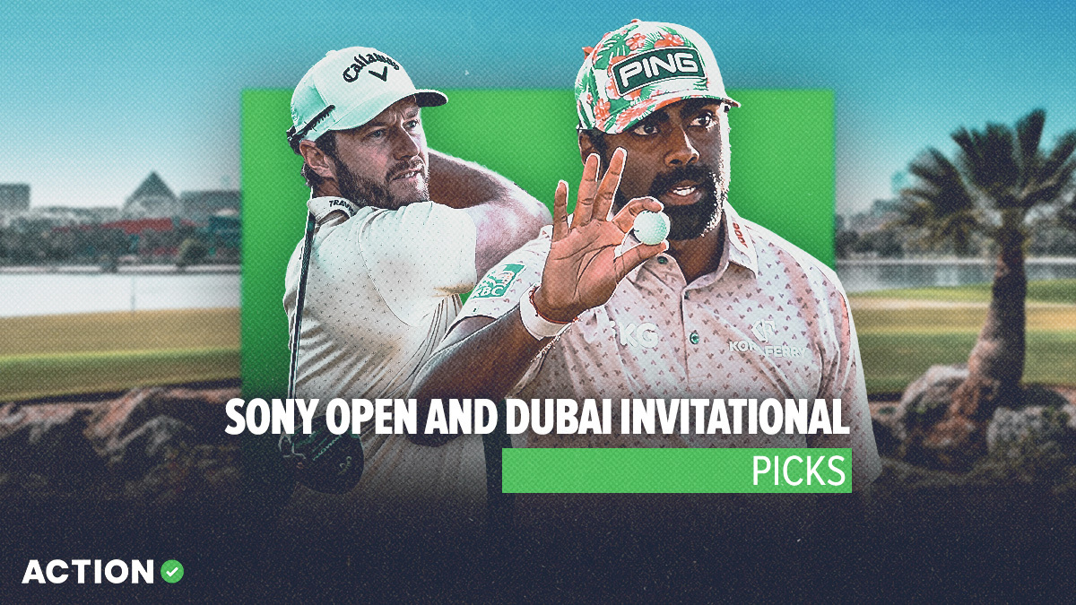 2024 Dubai Invitational & Sony Open Picks: Bet Sahith Theegala, Kalle Samooja & More article feature image