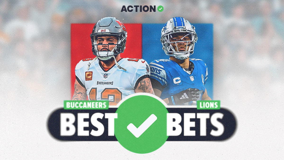 Lions vs Buccaneers Best Bets: NFL Divisional Round (Saturday, Jan. 21) article feature image