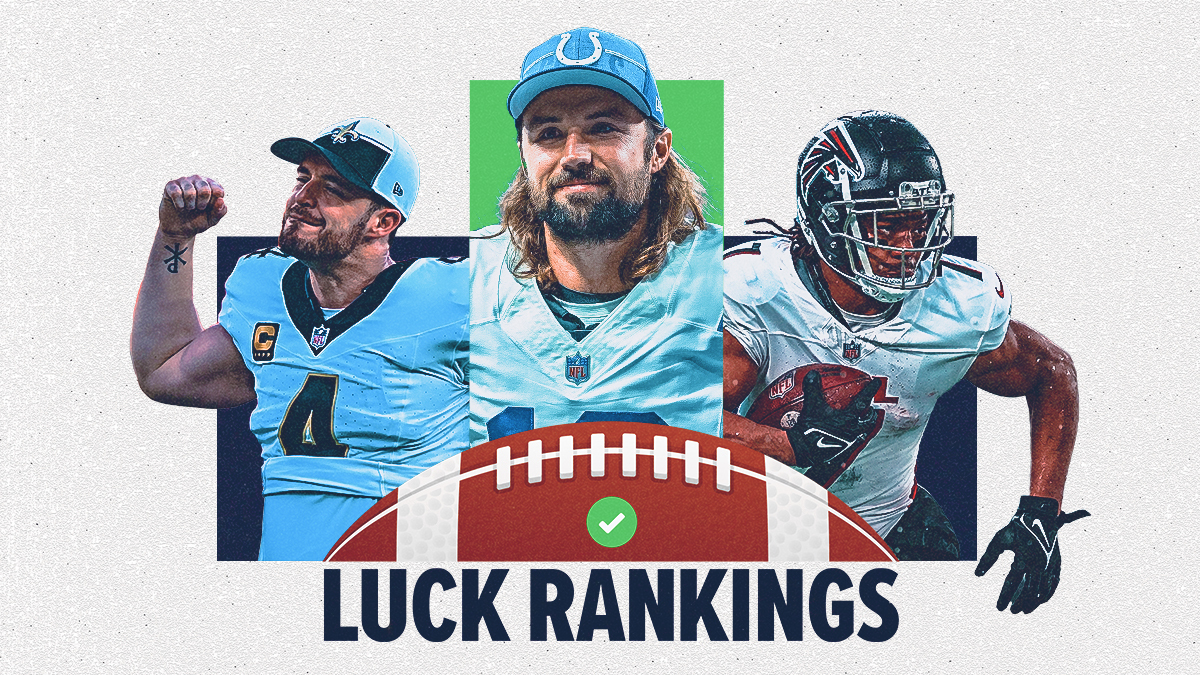 NFL Luck Rankings Week 18: Colts Jump 5 Spots; Another NFC South Luck Matchup article feature image