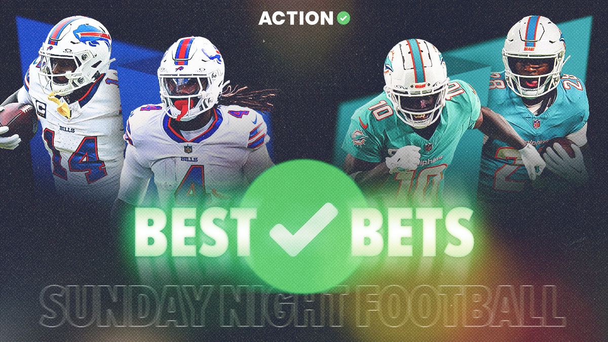 Bills vs Dolphins Best Bets: 5 Picks & Props for Sunday Night Football article feature image