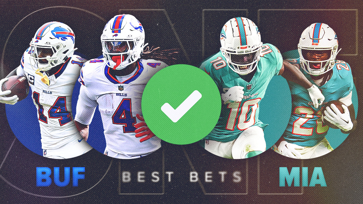 Bills vs Dolphins Best Bets: Our Favorite Sunday Night Football Picks Image