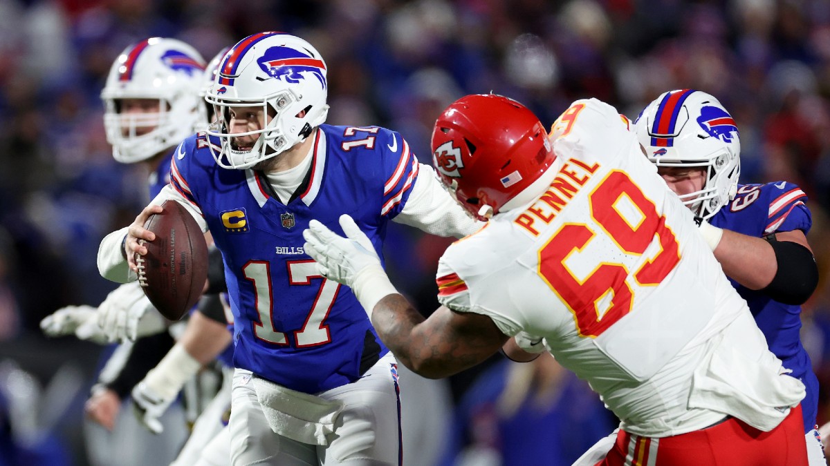 NFL Live Betting Divisional Round: How We’re Live Betting Chiefs vs Bills article feature image