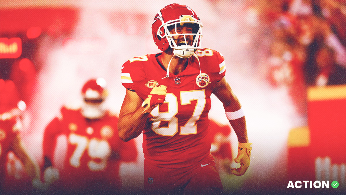 Travis Kelce Player Props: Bet for Chiefs-Ravens AFC Championship Game article feature image
