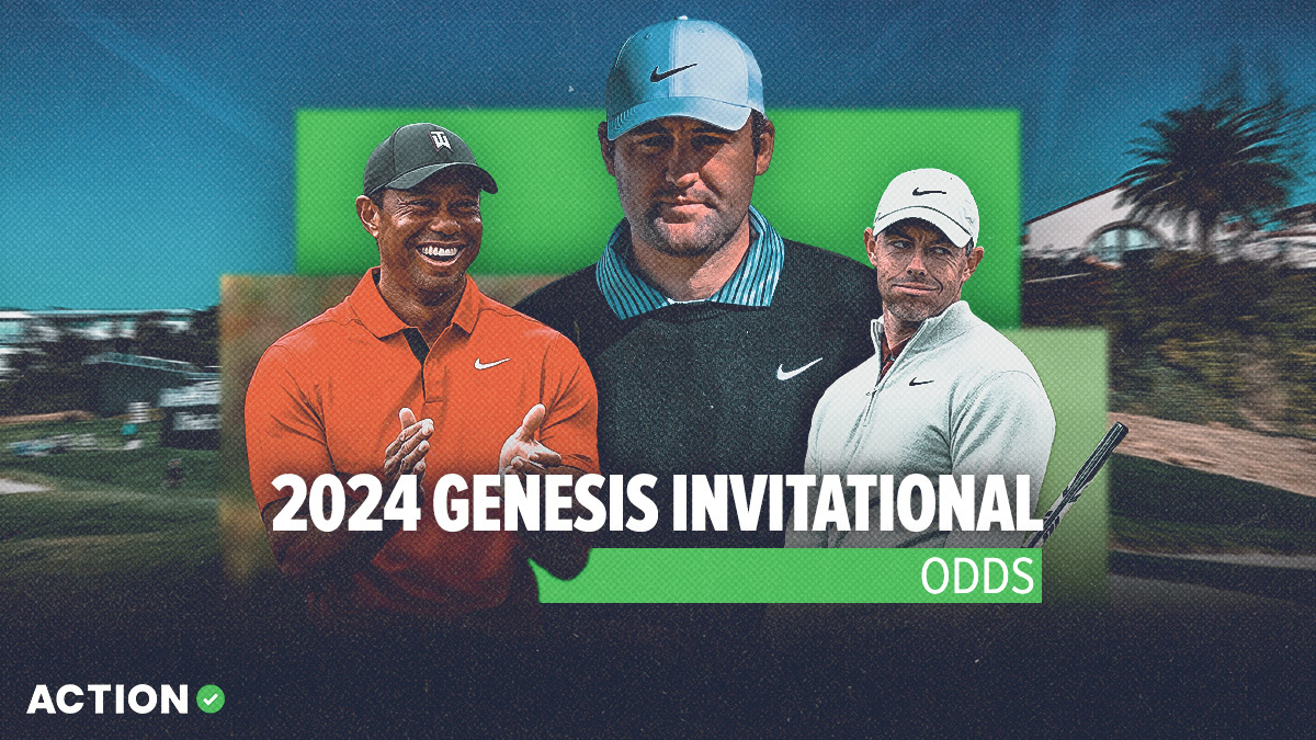 2024 Genesis Invitational Updated Odds: Tiger Woods Odds, Scottie Scheffler Favored at Riviera article feature image