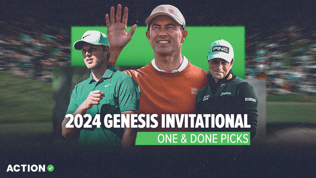 2024 Genesis Invitational One and Done OAD Picks for Adam Scott & 2 More