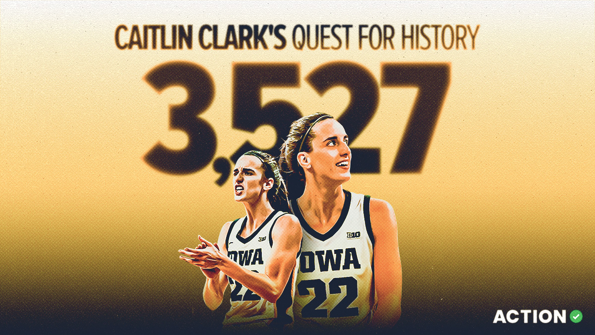 Iowa vs Michigan Odds, Pick, Best Bet for Caitlin Clark’s Record-Breaking Game article feature image