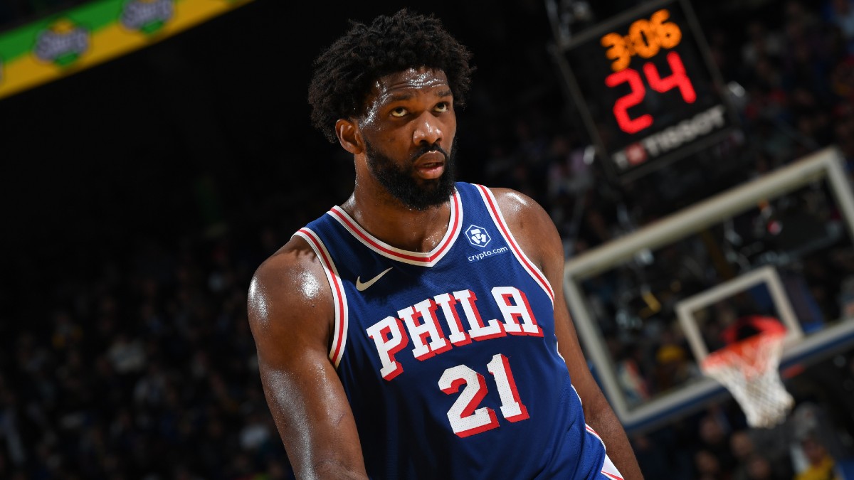 Joel Embiid Meniscus Injury: Betting Impacts for 76ers Futures and MVP article feature image