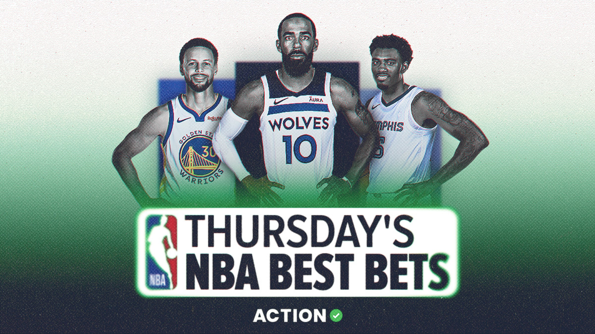 Our Staff's 4 Best NBA Bets for Thursday Image