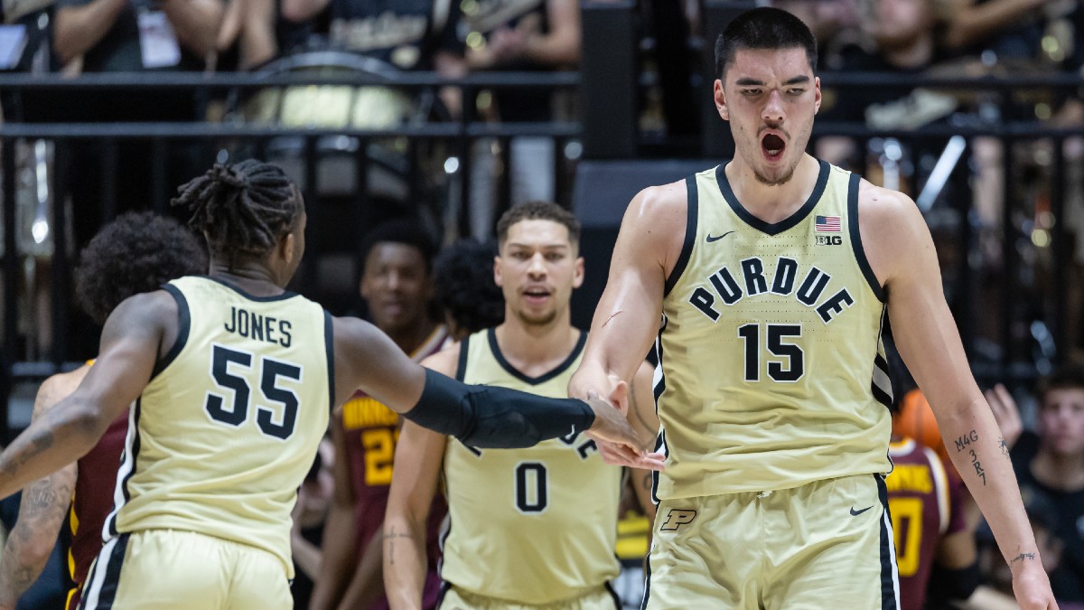 Purdue Odds to Win National Title, Make Final Four | Men’s 2024 March Madness article feature image