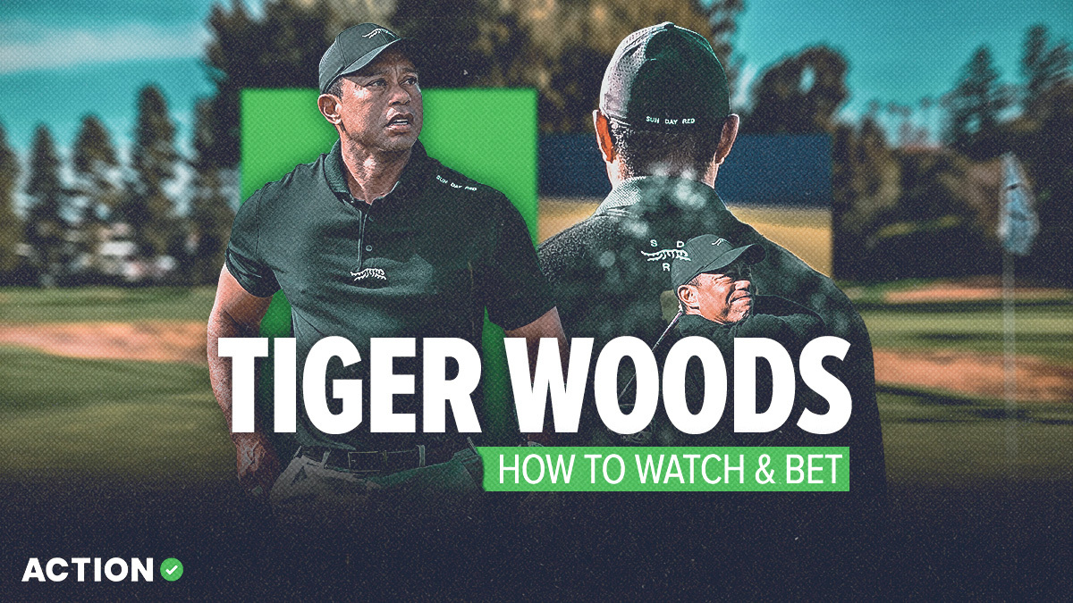 How to Watch & Bet Tiger Woods on Friday: 2024 Genesis Invitational Props, Tee Times, Updated Odds article feature image