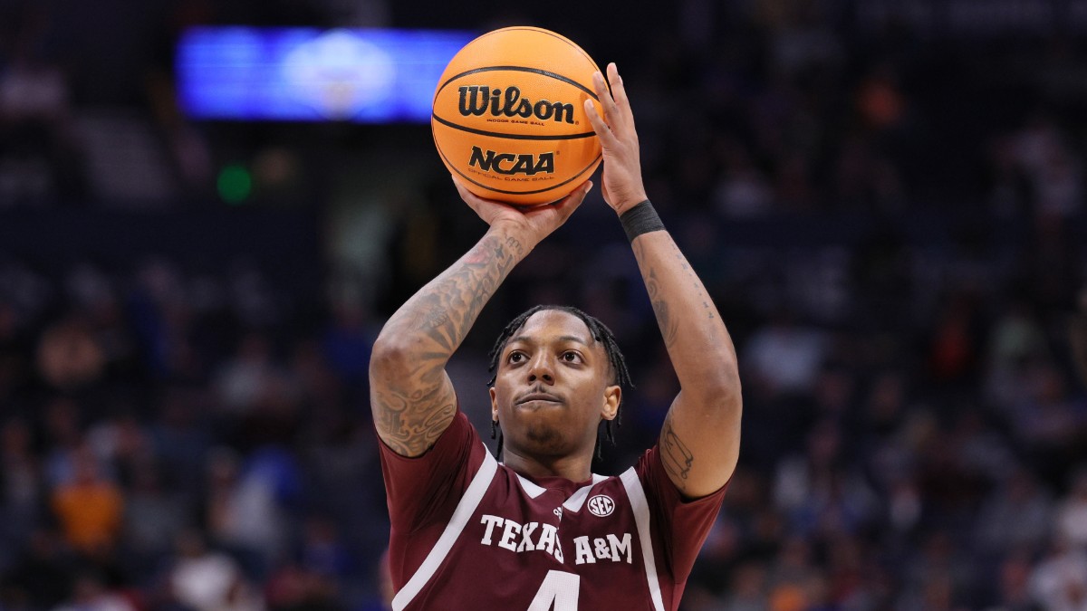 2024 NCAA Tournament First Round Betting Preview: Odds, Picks & Predictions for No. 9 Texas A&M vs. No. 8 Nebraska article feature image