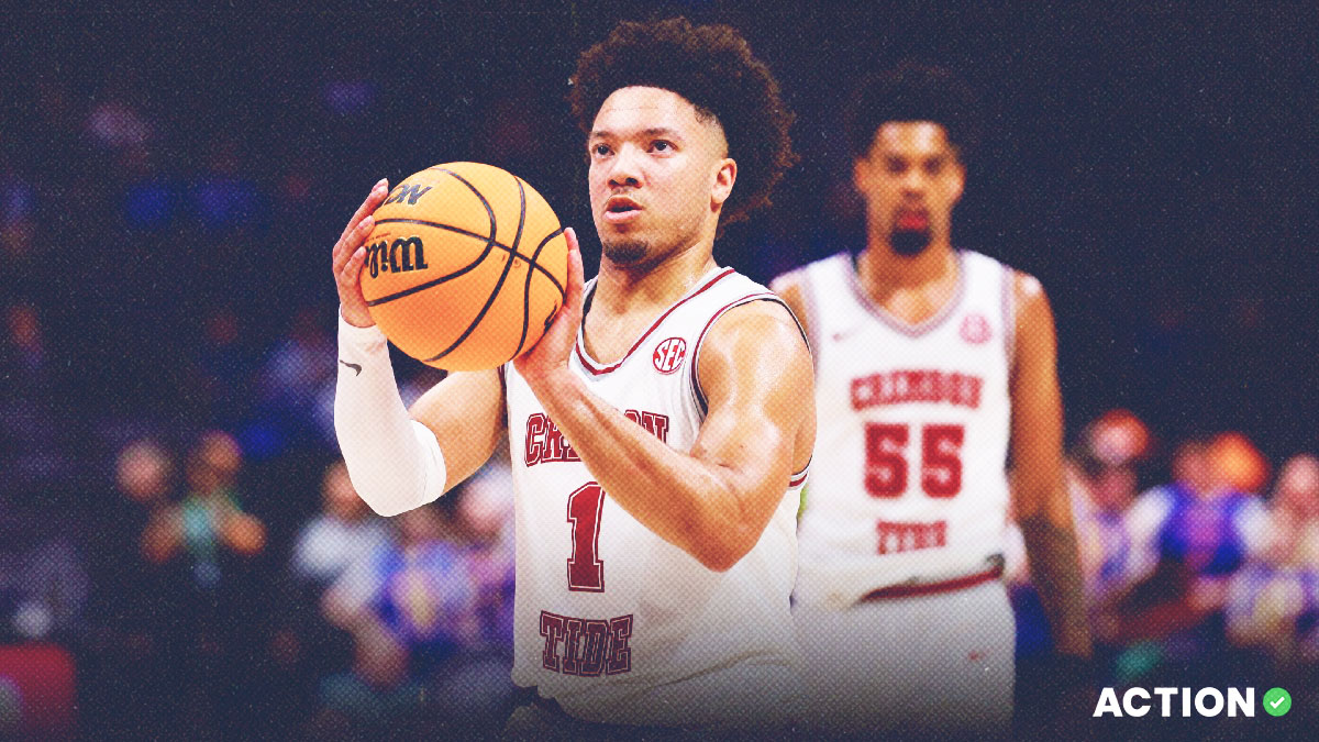 Alabama vs. Charleston Odds, Opening Spread, Predictions for 2024 NCAA Tournament article feature image