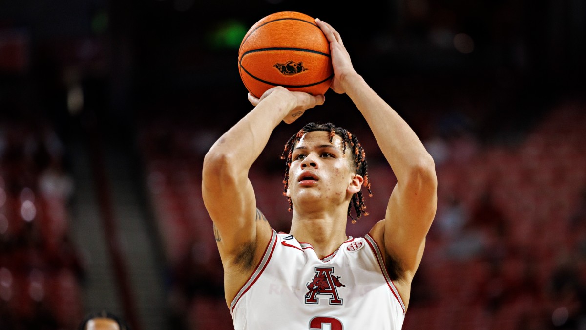 NCAAB Odds, Pick for Arkansas vs Alabama article feature image