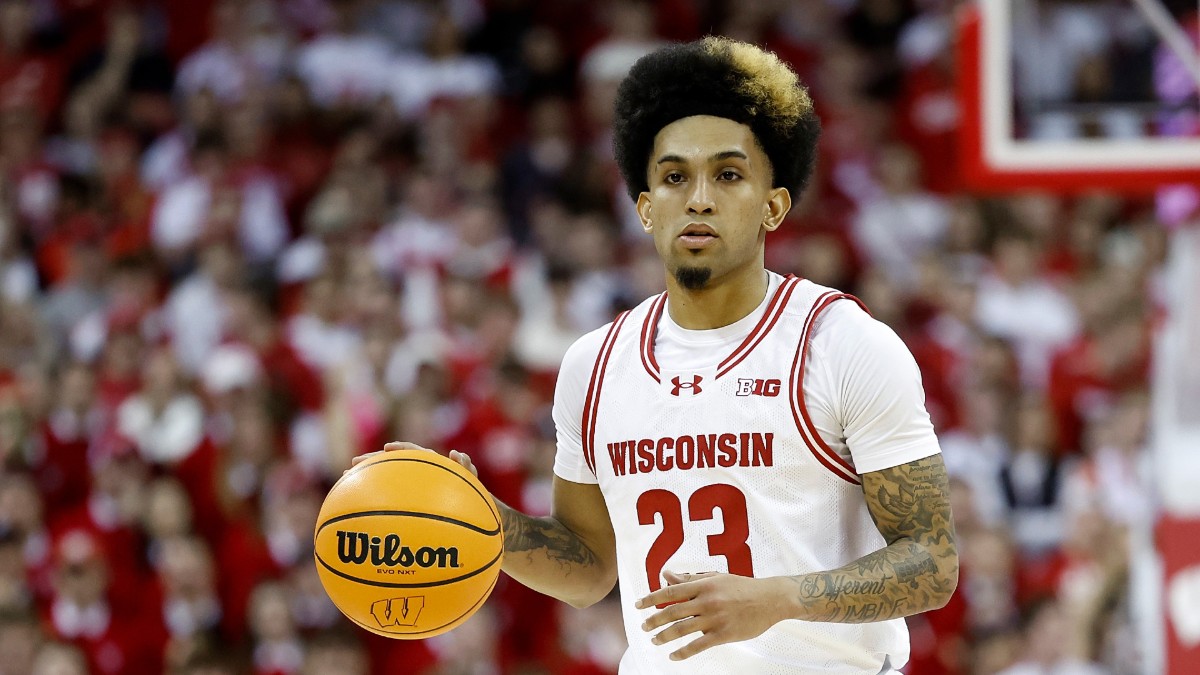College Basketball Odds, Pick for Rutgers vs Wisconsin article feature image