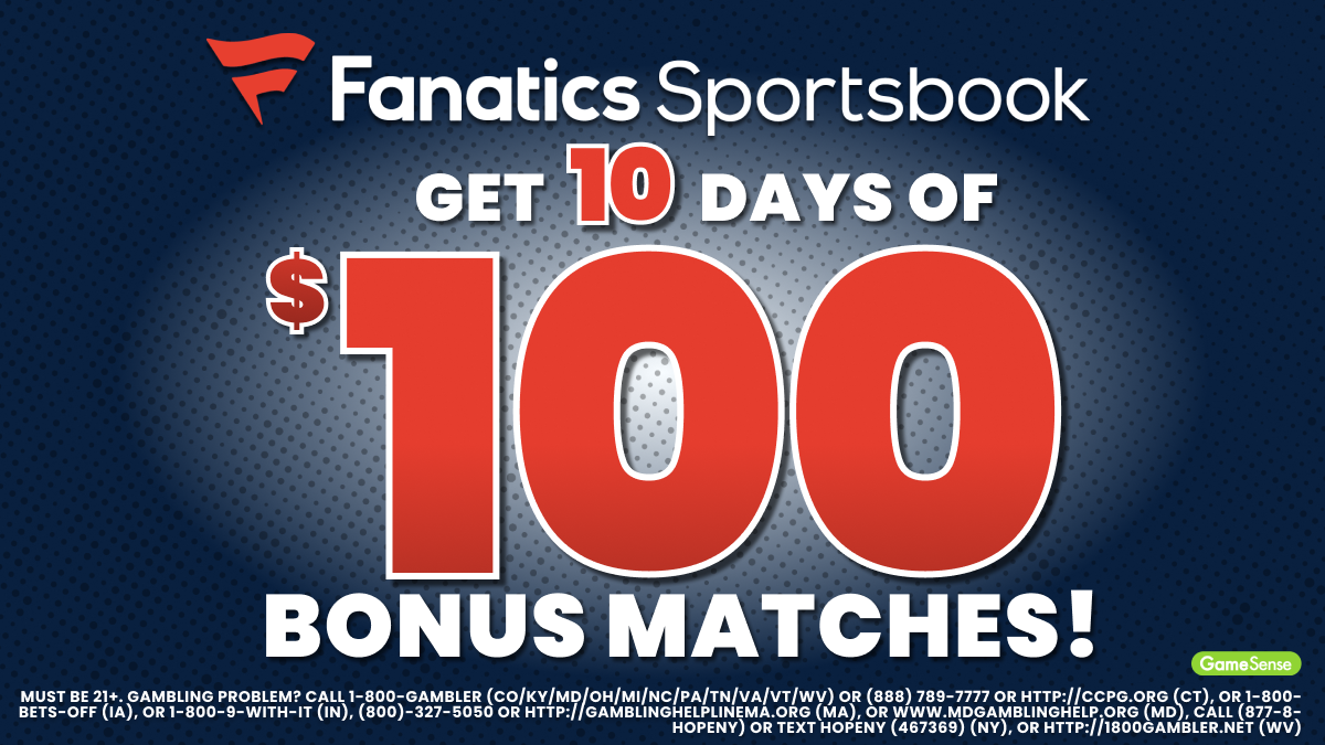 Fanatics Sportsbook Promo: Get Up to $1K in Bonus Bets with Thursday's NBA & NHL Playoff Action Image