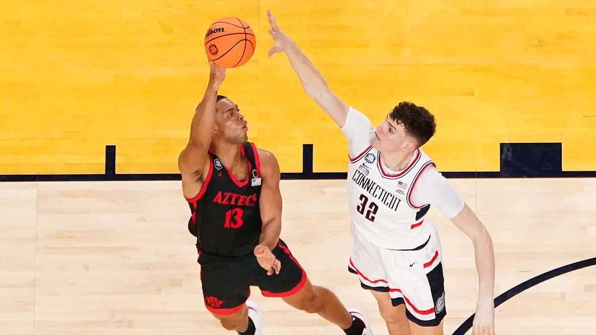 UConn vs San Diego State Sharp Pick: Thursday’s Smart Sweet 16 Pick article feature image
