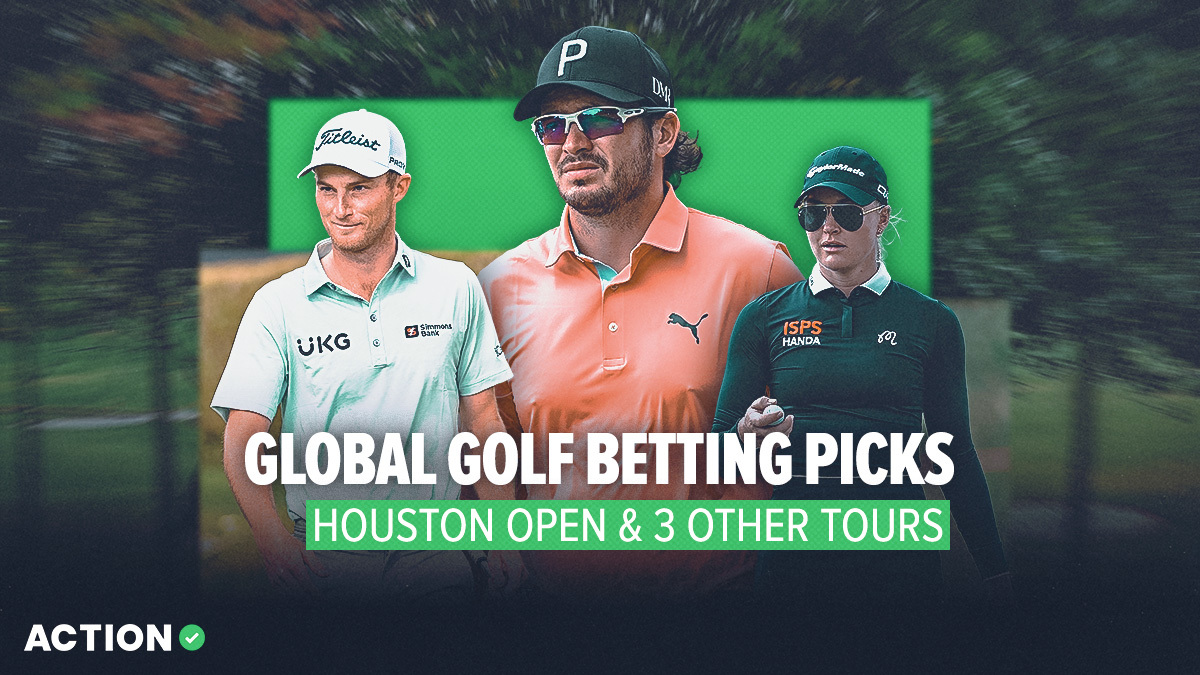 Global Golf Betting Picks: Houston Open & 3 Other Tours (2024) article feature image