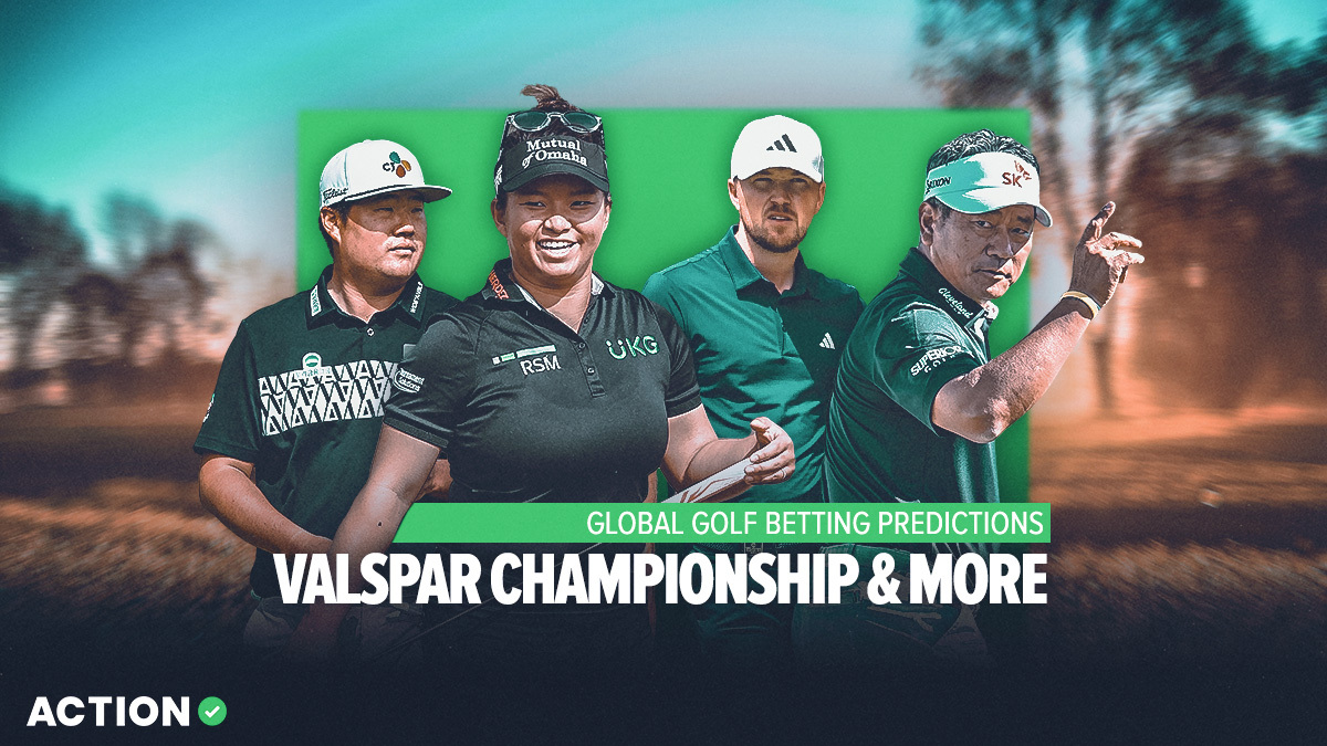 Global Golf Betting Predictions: Valspar Championship & Picks for 5 More Tours article feature image
