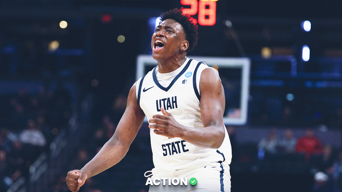 March Madness Odds, Pick for Utah State vs Purdue article feature image