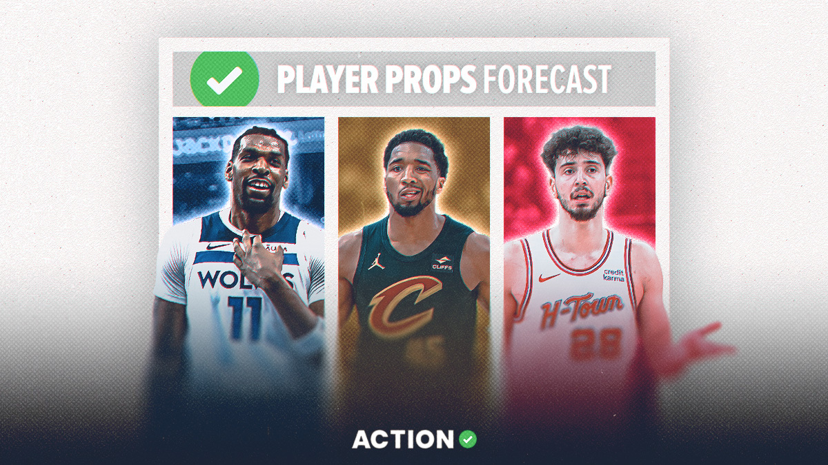 NBA Player Props Forecast: Next Man Up for Timberwolves, Man Down for Rockets article feature image