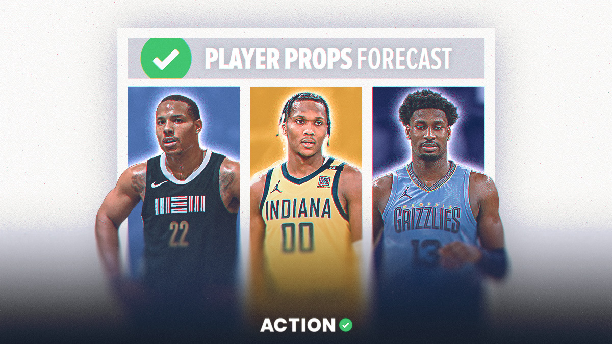 Grizzlies, Pacers Headline NBA Player Props Forecast Image