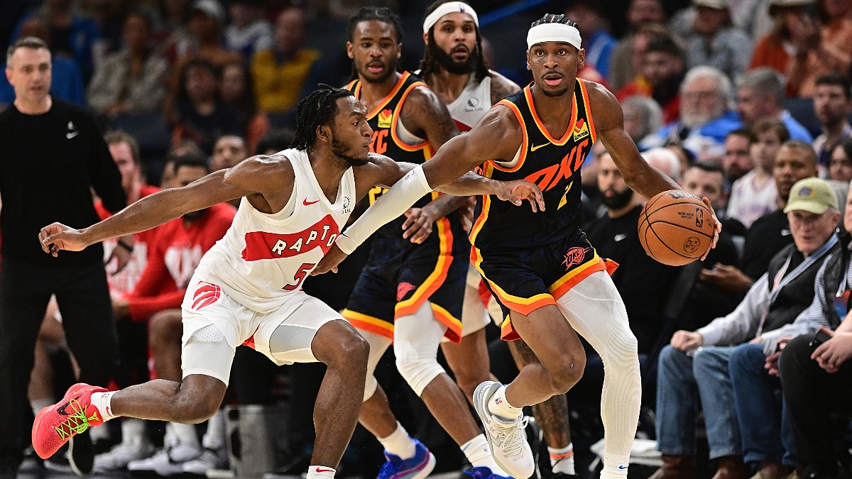 Oklahoma City Thunder vs Toronto Raptors Odds, Picks, Predictions | NBA Betting Preview (Friday, March 22) article feature image