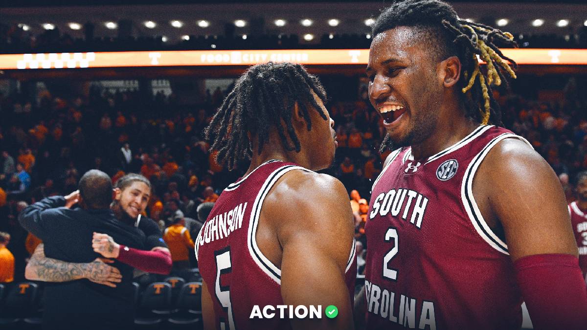 NCAAB Odds, Pick for South Carolina vs Mississippi State article feature image