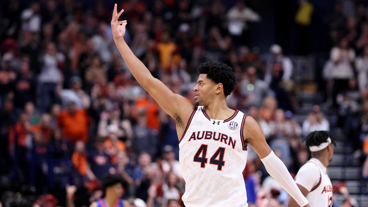 Auburn Odds to Win National Title, Make Final Four | Men’s 2024 NCAA Tournament article feature image