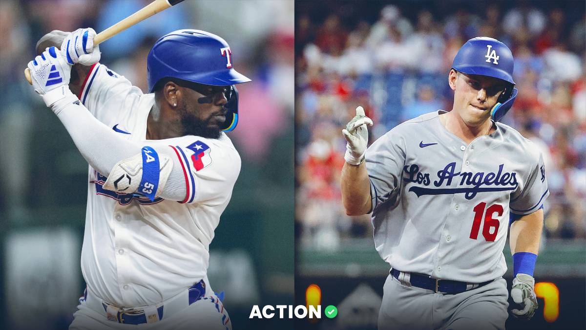 MLB Player Prop Picks | Bet Adolis Garcia, Will Smith Today article feature image