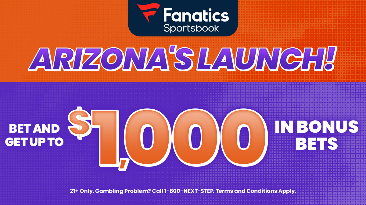 LIVE IN AZ: Bet and Get Up to $1,000 in Bonus Bets!