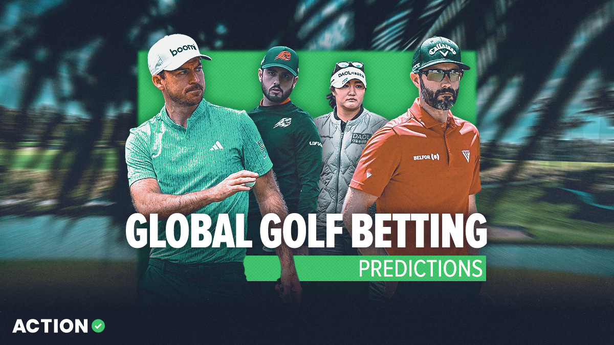 Global Golf Betting Predictions for the Zurich Classic, LIV Golf Adelaide & More article feature image