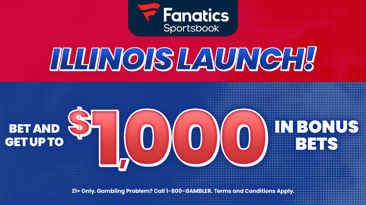 LIVE in IL: Bet and Get up to $1,000 in Bonus Bets!