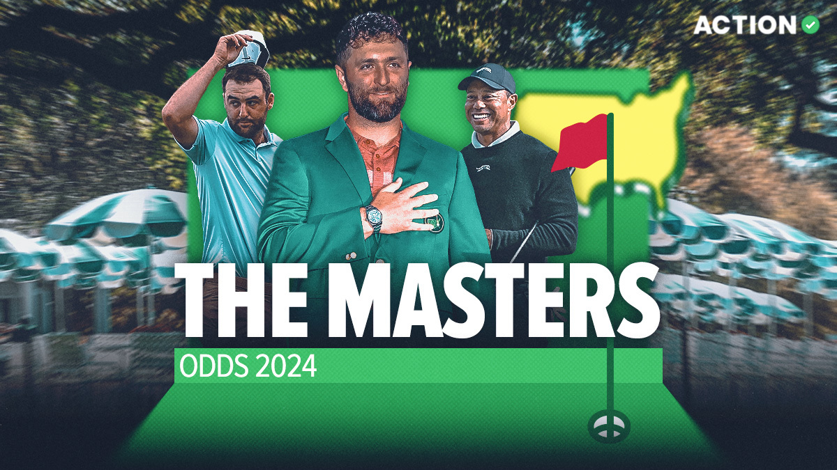 2024 Updated Masters Odds: Scottie Scheffler Favored Over Rory McIlroy article feature image