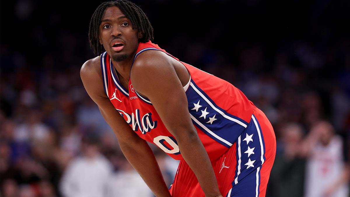 NBA Injury News: Tyrese Maxey Questionable for Game 2 article feature image