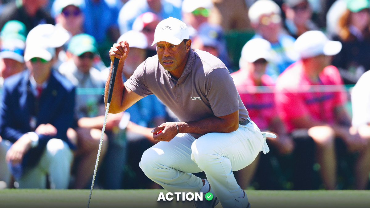 2024 Masters Round 3 Data-Driven Pick: Fade Tiger Woods on Saturday article feature image