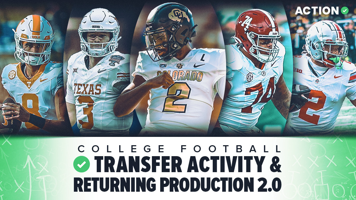 NCAAF Post-Spring Transfer Activity & Returning Production Image