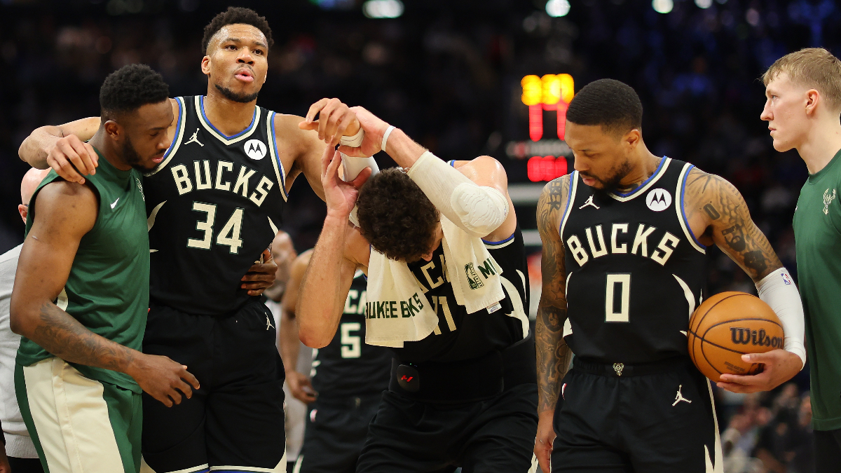 Giannis Antetokounmpo Injury Update: Bucks NBA Playoff Odds Shift Significantly article feature image
