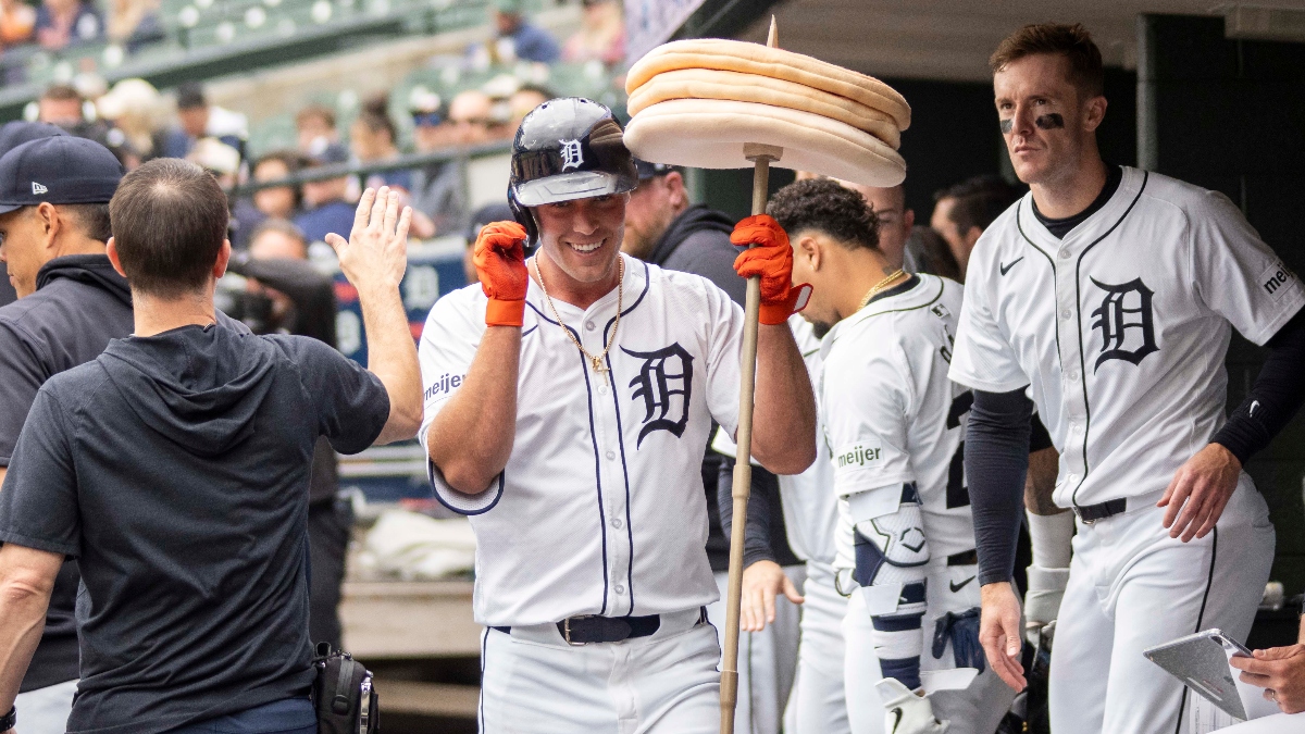 MLB Odds Thursday: Late Money Moving Rangers vs. Tigers Line article feature image