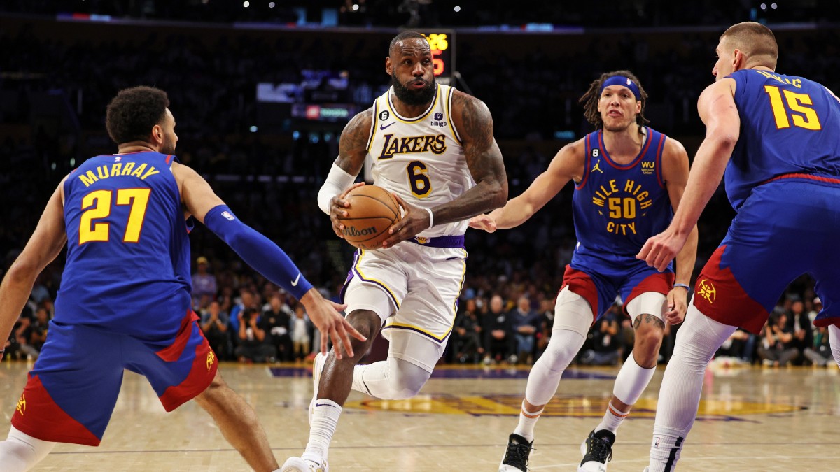 Lakers vs Nuggets Playoff Series Preview: Why There’s Value on a Lakers Upset article feature image