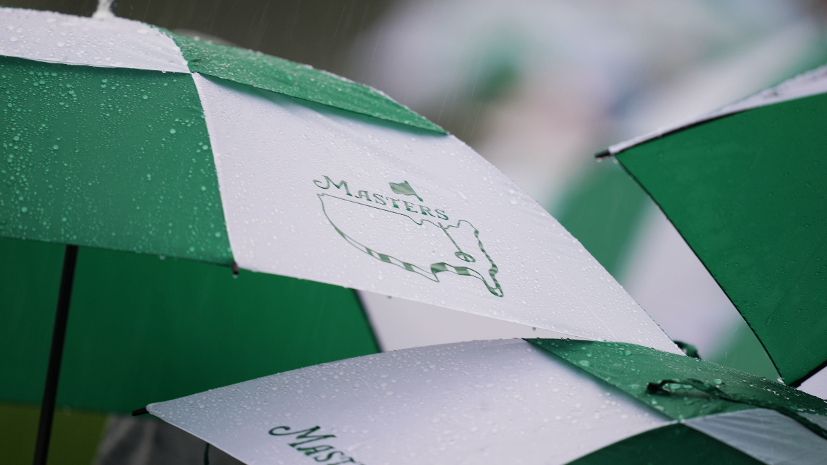 Rain Delays First Round of the Masters Image