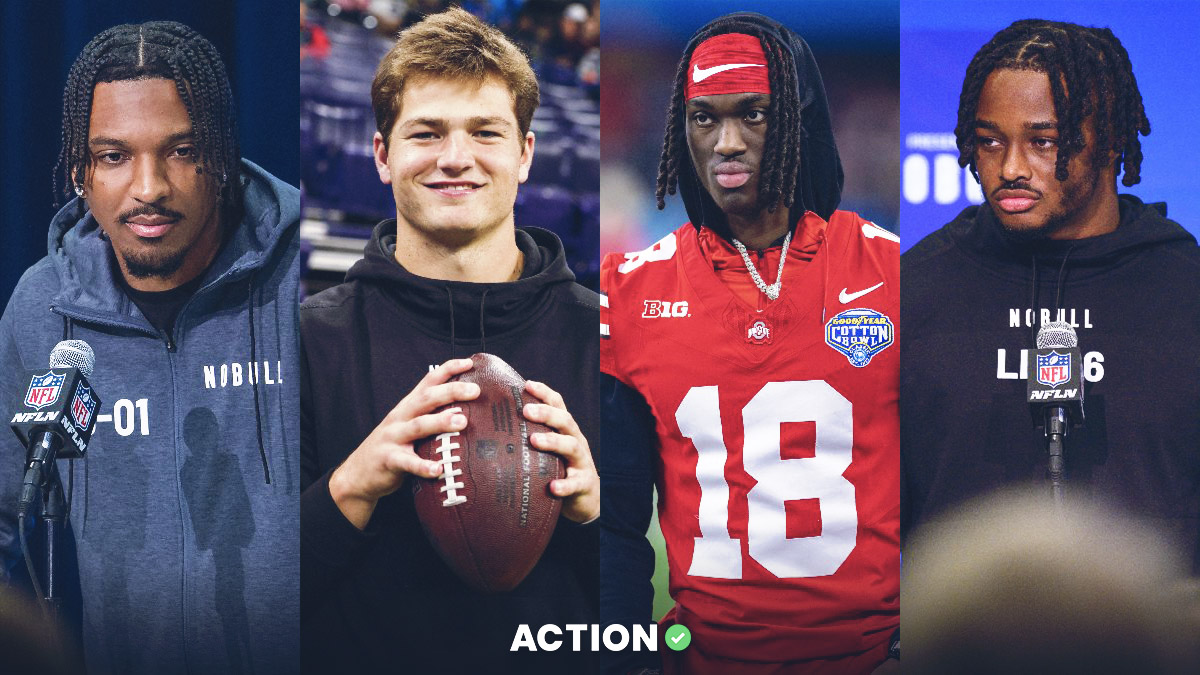 2024 NFL Draft Odds: Mock Using Sportsbook Lines for Top 10 article feature image