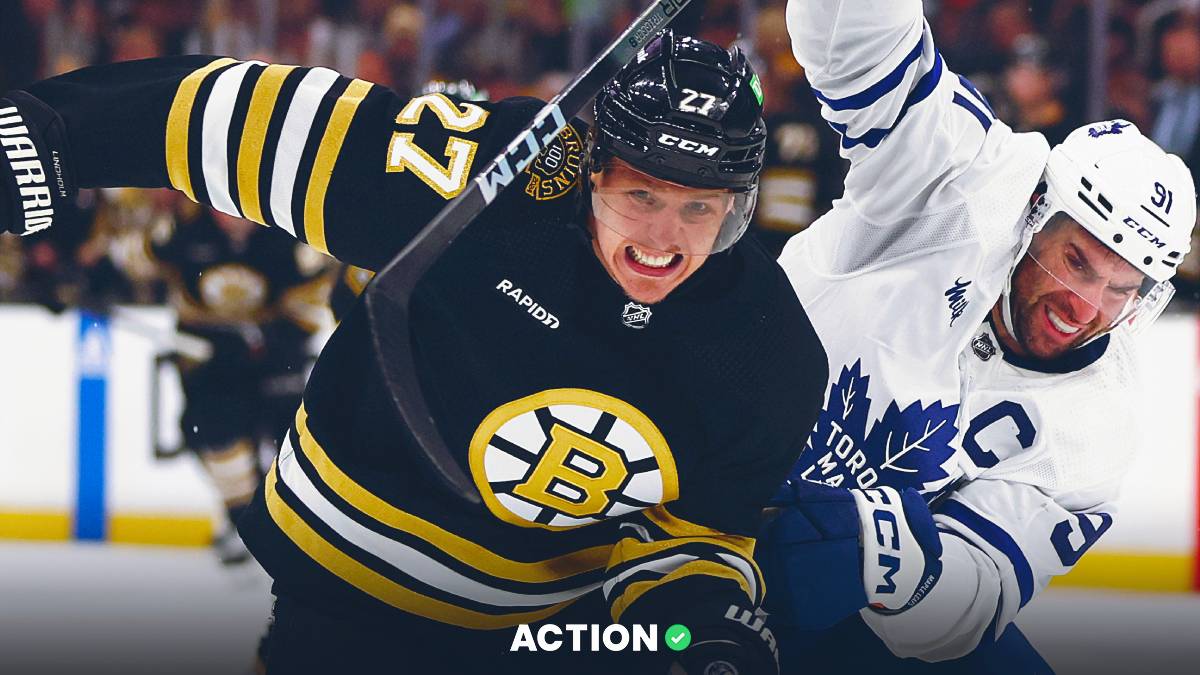 NHL Picks, Predictions Tonight: Bruins vs Maple Leafs Same-Game Parlay (Thursday, May 2) article feature image