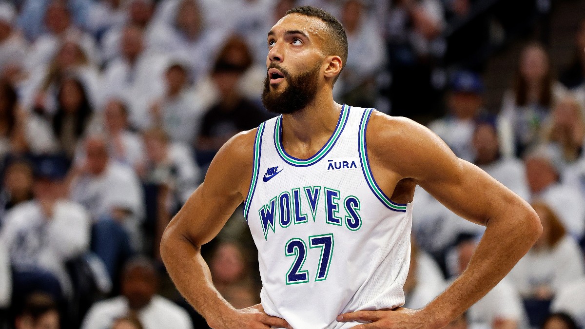 Rudy Gobert Out for Timberwolves vs Nuggets Game 2 article feature image